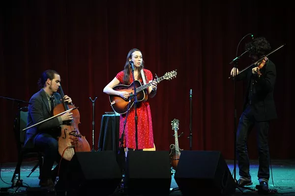 Sarah Jarosz, Alex Hargreaves and Nathaniel Smith