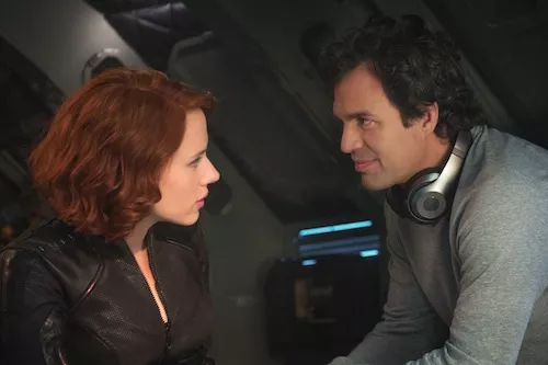 Scarlett Johansson and Mark Ruffalo in Avengers: Age of Ultron (Photo: Disney & Marvel)