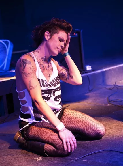 Shot Silk performs during Hooterfest at the Chop Shop on June 8, 2013.