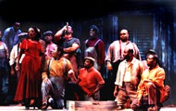 DENIS RYAN KELLY JR., INDIANAPOLIS OPERA - Some of the cast of Porgy and Bess
