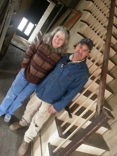 Susan and Doug, proud new owners