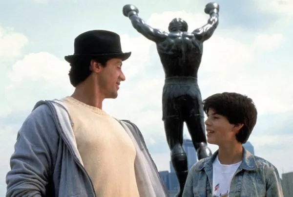 Sylvester Stallone and Sage Stallone in Rocky V (Photo: MGM & Fox)