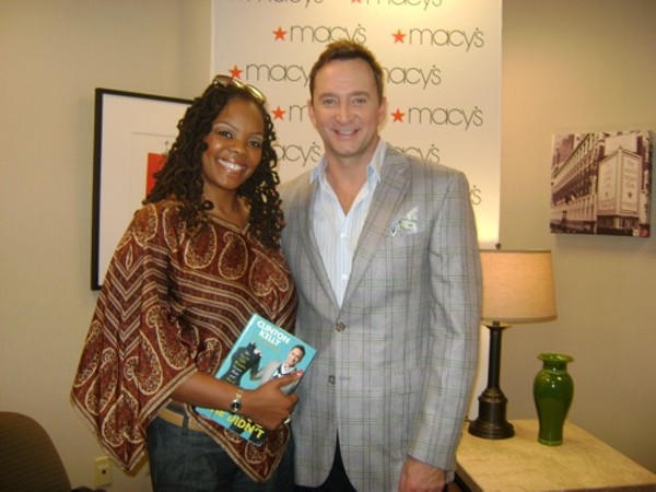T. Strong (left) with Clinton Kelly