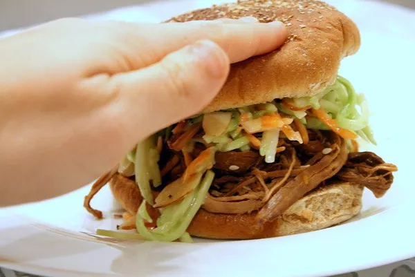 Teriyaki Pork with Asian Slaw