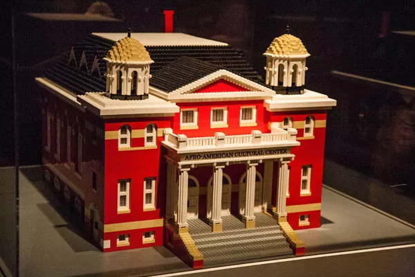 The Afro-American Culture Center was formed in Charlotte in 1974 and moved to its second location at Spirit Square in 1976. Shown above is a Lego replica of that location. - JOE MARTIN