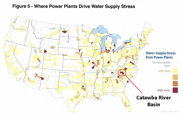 The Catawba River is stressed, and energy companies arent helping.
