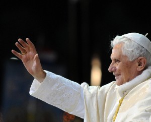 The "Green" Pope Benedict XVI in 2010 (Photo credit: Catholic Church England and Wales)