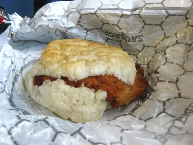 The new Chick-fil-A Spicy Chicken Biscuit | Eat My Charlotte