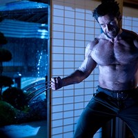 THE VEIN EVENT: Logan (Hugh Jackman) and his rippling muscles prepare for battle in The Wolverine. (Photo: Fox)