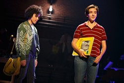 Abby Corrigan (right) in 'Fun Home' (Photo by Joan Marcus)