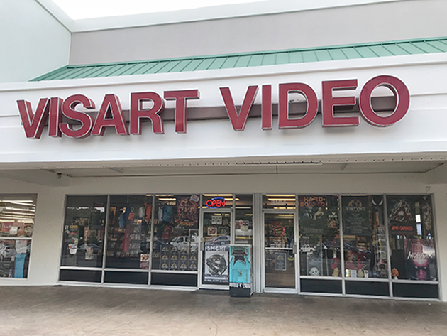 VisArt Video Store. (Photo by Pat Moran)