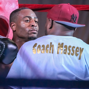 STEVIE MASSEY AND HIS FATHER, COACH MASSEY