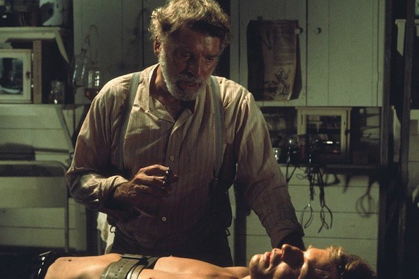 Burt Lancaster and Michael York in The Island of Dr. Moreau (Photo: Kino Lorber)