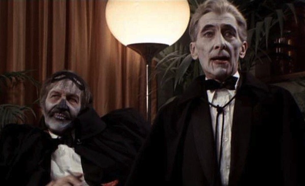 Vincent Price and Peter Cushing in Madhouse (Photo: Kino)