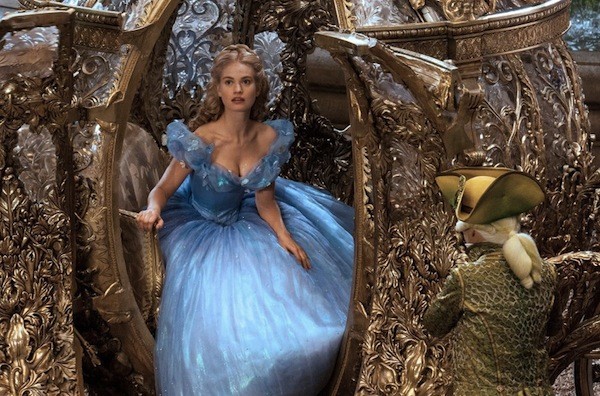Lily James in Cinderella (Photo: Disney)