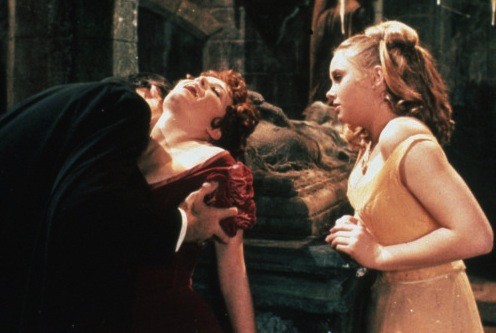 Christopher Lee, Isla Blair and Linda Hayden in Taste the Blood of Dracula (Photo: Warner & Hammer)