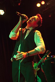 Scott Weiland at The Fillmore in 2013. - JEFF HAHNE