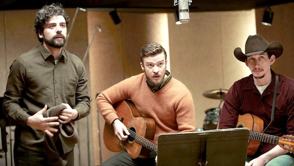 Oscar Isaac, Justin Timberlake and Adam Driver in Inside Llewyn Davis (Photo: Criterion)