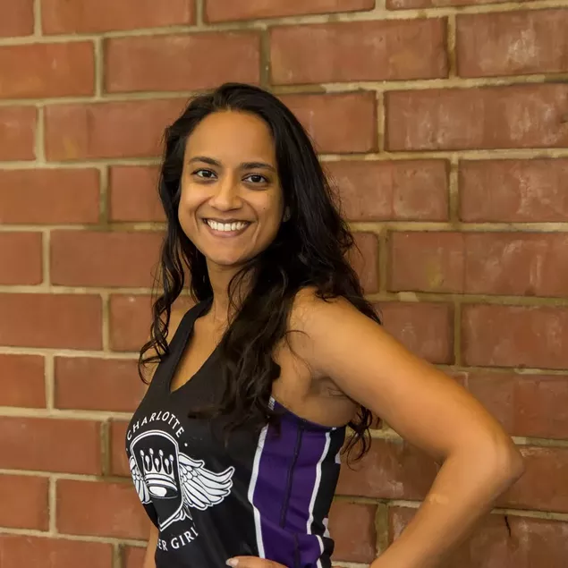 Manisha Parekh joined the Roller Girls in 2014. - PHOTO COURTESY OF CHARLOTTE ROLLER GIRLS