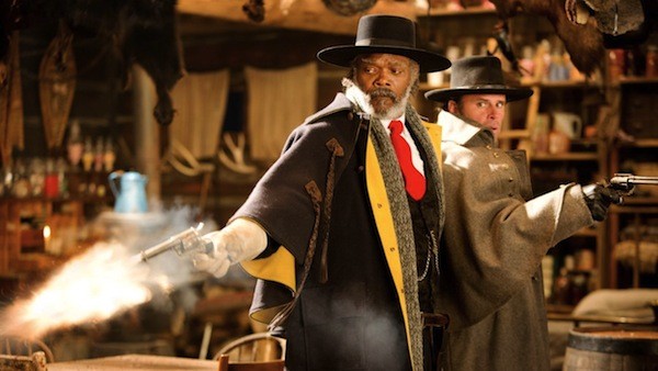 Samuel L. Jackson and Walton Goggins in The Hateful Eight (Photo: Anchor Bay & Weinstein Co.)