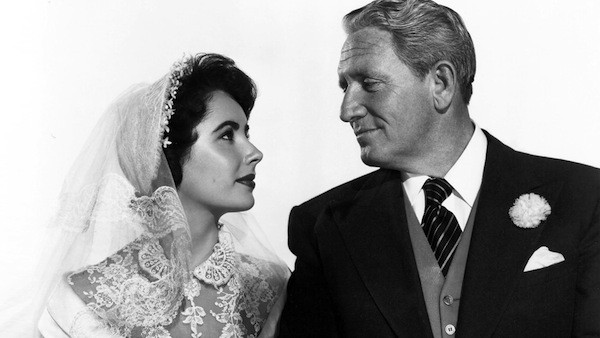 Elizabeth Taylor and Spencer Tracy in Father of the Bride (Photo: Warner)