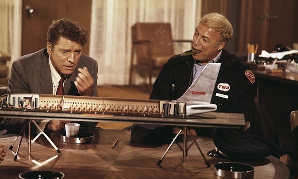 Burt Lancaster and George Kennedy in Airport (Photo: Universal)