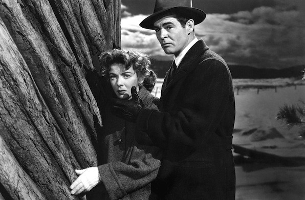 Ida Lupino and Robert Ryan in On Dangerous Ground (Photo: Warner)