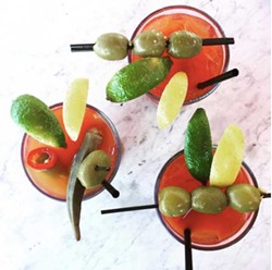 Bloody Marys at Vivace - CHRISSIE NELSON ROTKO