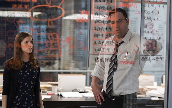 Anna Kendrick and Ben Affleck in The Accountant (Photo: Warner)