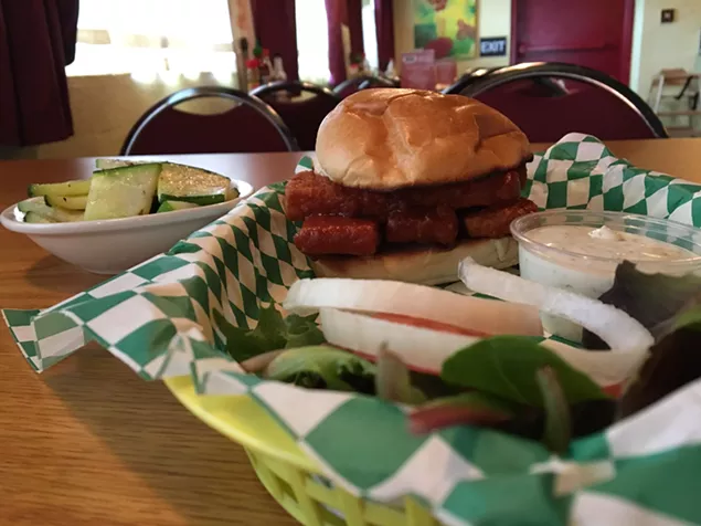 Fried Tofu Finger Sandwich - MARK KEMP