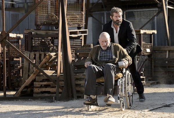 Patrick Stewart and Hugh Jackman in Logan (Photo: Fox)