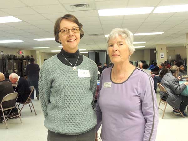 Linda Phillips (left, pictured with Carolyn Robinson) founded Providence Place as a way to cater to those who "have fallen away from socializing, or socializing has fallen away from them." - RYAN PITKIN