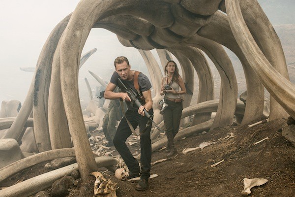 Tom Hiddleston and Brie Larson in Kong: Skull Island (Photo: Warner Bros.)