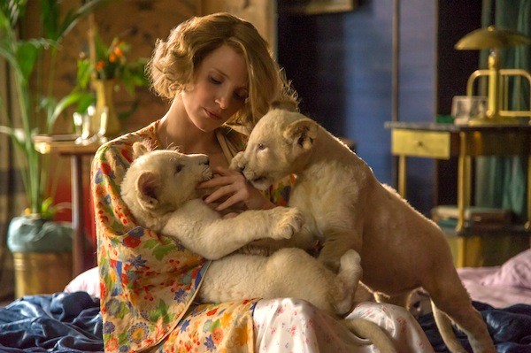 Jessica Chastain in The Zookeeper's Wife (Photo: Focus Features)