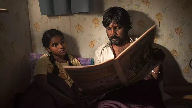 Claudine Vinasithamby and Antonythasan Jesuthasan in Dheepan (Photo: Criterion)