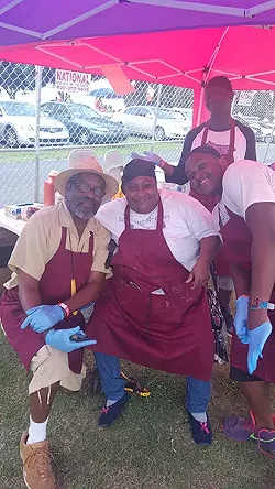 Owners and staff at Jo Ann's from Charlotte.