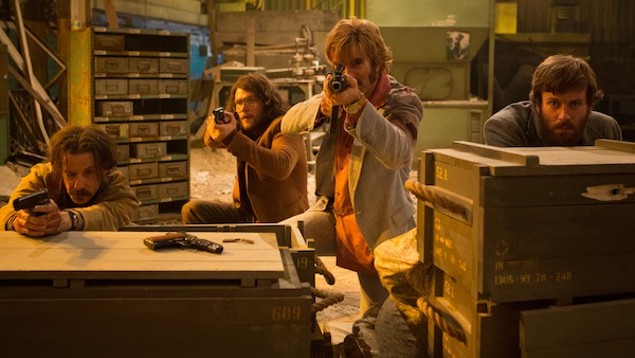 Noah Taylor, Jack Reynor, Sharlto Copley and Armie Hammer in Free Fire (Photo: A24 & Lionsgate)