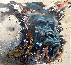 "Gorilla in the Mist," by Sloane Siobhan