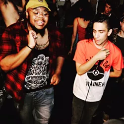 Phaze Gawd and AMWA rock a house show. (Kaela Coopwood)