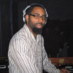 Smitty spins at Fire & Ice (now Snug Harbor) in 2008.