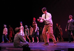 Pearce performs in 'Big Fish.' (Photo courtesy of Blumenthal)