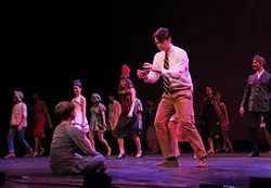 Pearce performs in 'Big Fish.' (Photo courtesy of Blumenthal)