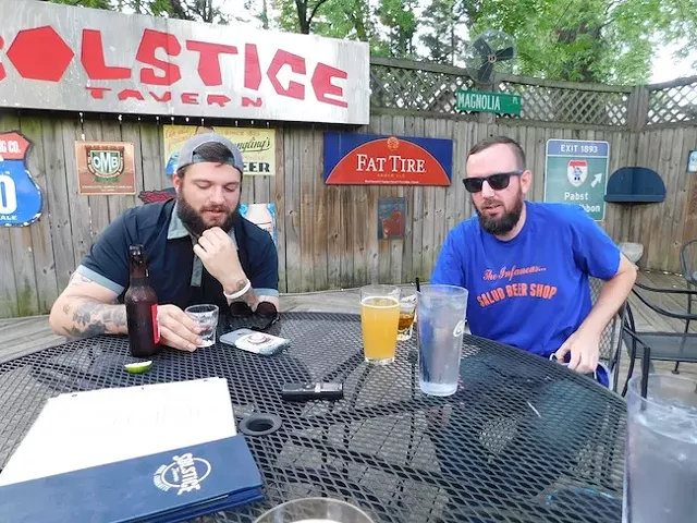 Justin LaFrancois (eft) and Ryan Pitkin