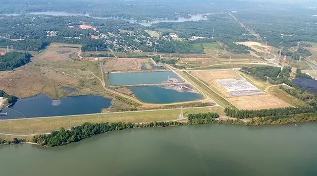 Some residents living near Duke Energy’s Allen Steam Station in Belmont have lived on bottled water for years. (Photos courtesy of Catawba Riverkeeper Foundation)