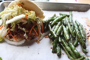 Chow bao taco w/ barbecue at Improper Pig (Critics' Best Barbecue Joint With An Asian Twist)