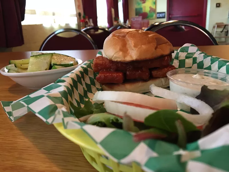 Fried Tofu Finger Sandwich - MARK KEMP