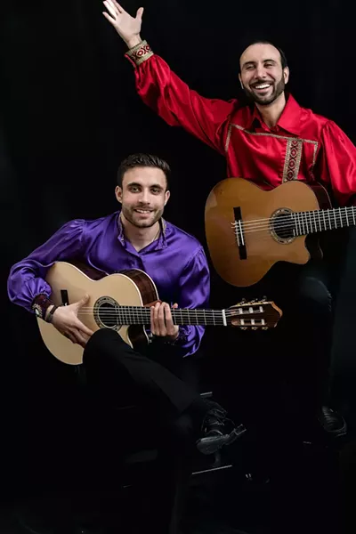 Sasha (left) and Vadim Kolpakov (PhotochemistryByLuba)