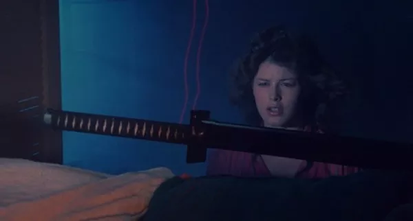 Lucinda Dickey in Ninja III: The Domination (Photo: Shout! Factory & MGM)