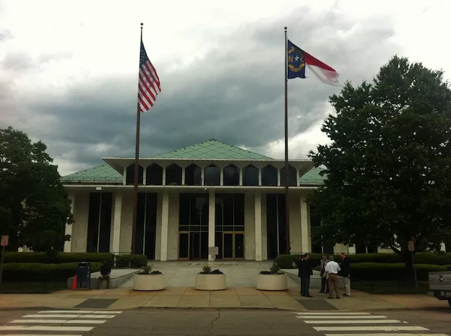 Rep. David Lewis called his fellow legislators back to the North Carolina Legislative Building for a special session on July 24. (Photo by Ally Labar)