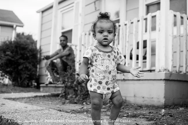A photo from the 'Welcome to Brookhill' exhibit. (Photo by Alvin C. Jacobs Jr.)